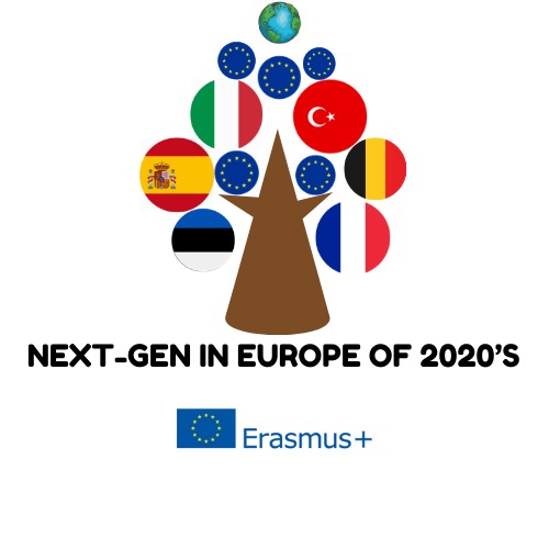 logo ERASMUS -KA2 "NEXT GENERATION IN EUROPE OF 2020'S"