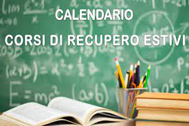 Calendari corsi di recupero