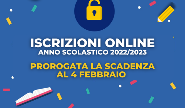 Proroga iscrizioni A.S. 2022/23