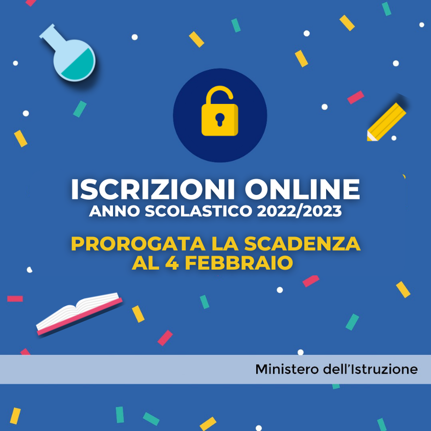 Proroga iscrizioni A.S. 2022/23