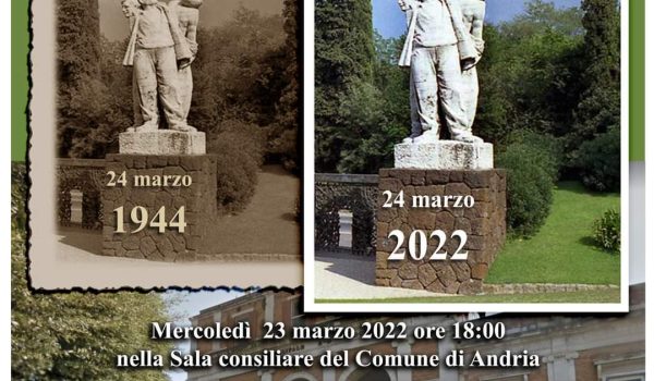 Locandina commemorazione Saccotelli e Lotti 2022