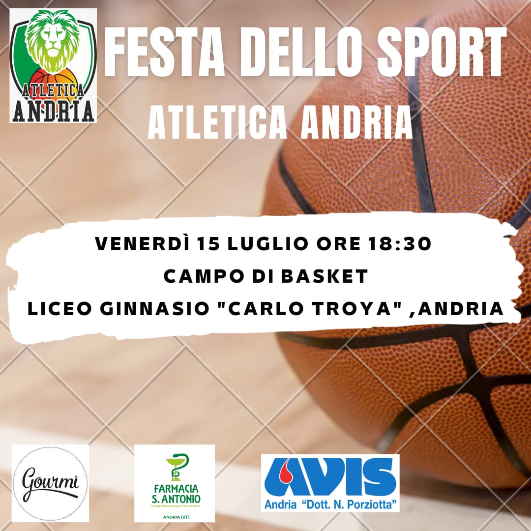 Festa dello Sport 15 luglio 2022