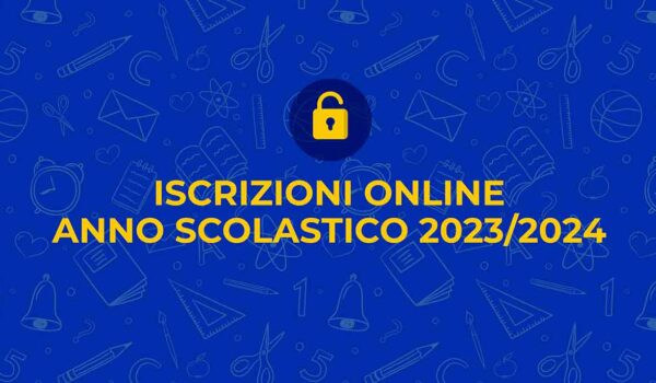 Scritta Iscrizioni online