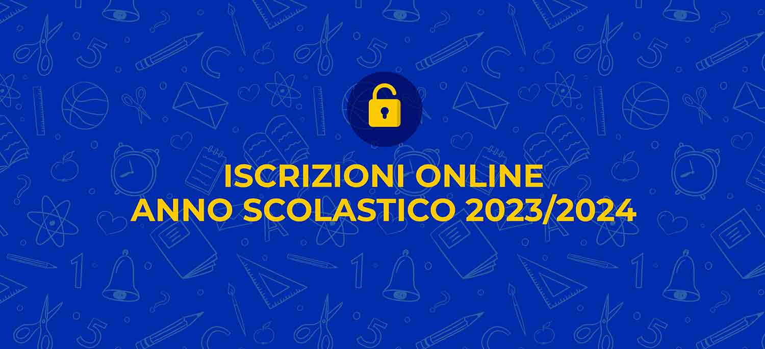 Scritta Iscrizioni online