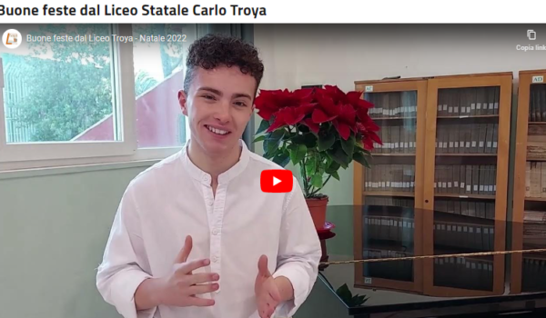 Video augurale Natale 2022