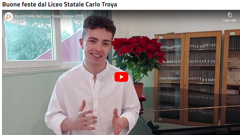 Video augurale Natale 2022