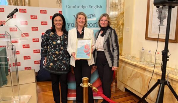 Premiazione Cambridge 2nd